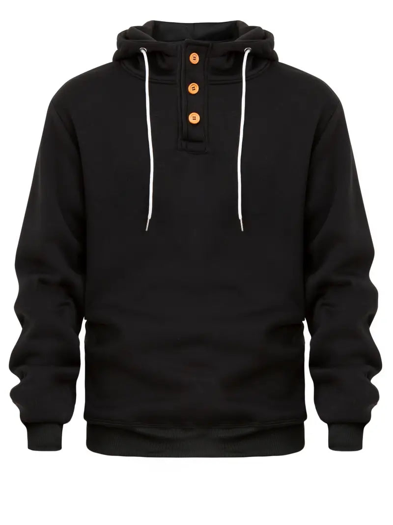 Men's Hoodie Long Sleeve Warm Modern