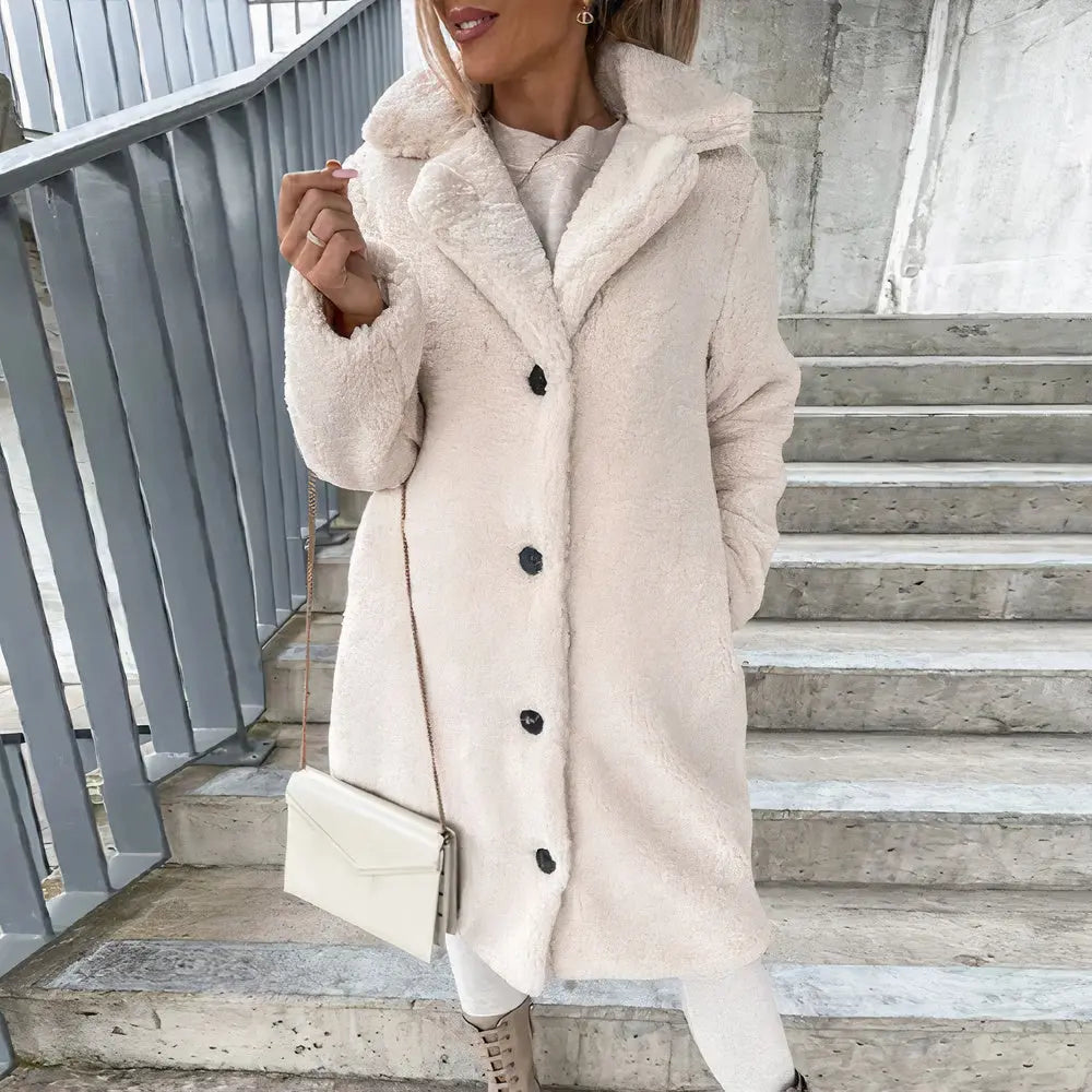 Teddymantel Weich Warm WinteractionDate - IdealeKleiden