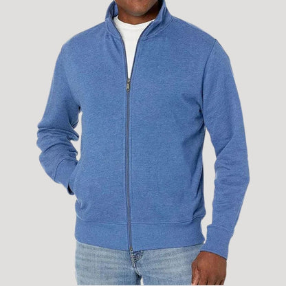Men's Casual Jacket Modern Zipper Design