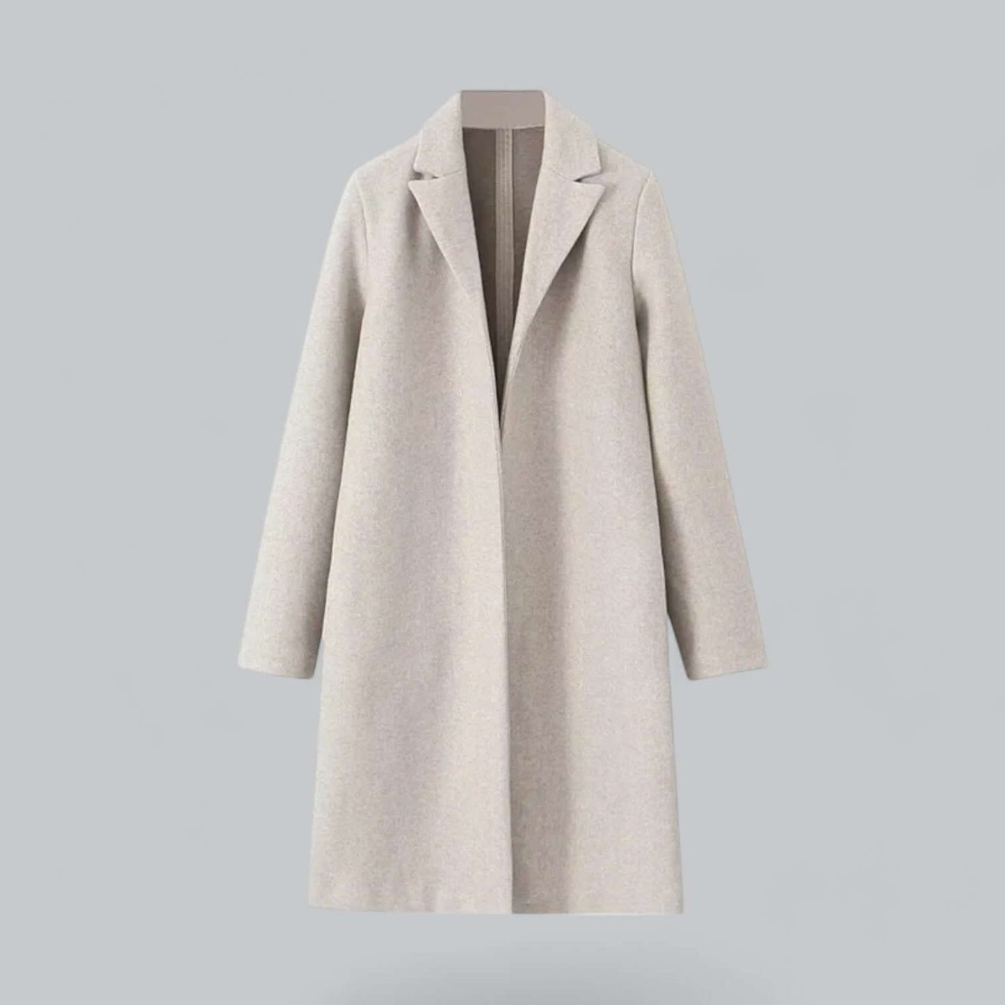 Elegant Women's Trench Coat Open Style