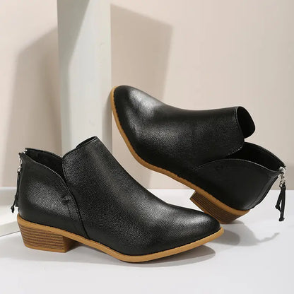 Stylish Apparel | V-Neck Elegant Boots for Women