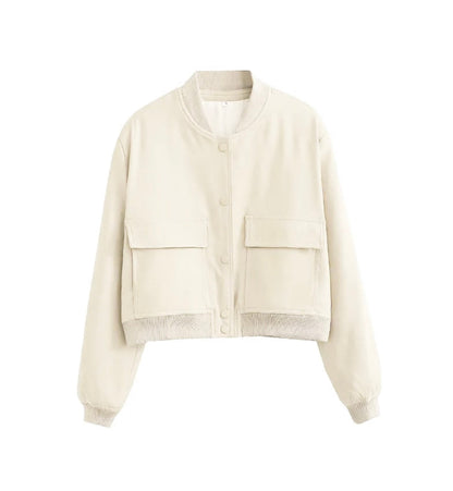 Stylish Women's Bomber Jacket Modern Classic