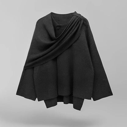Women's Scarf Sweater Elegance