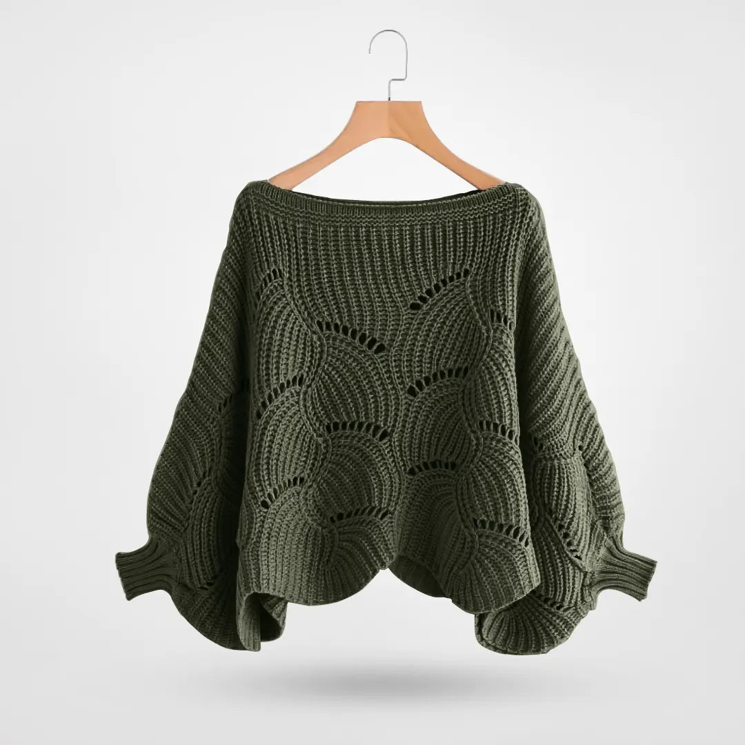 Soft Batwing Pullover Women's Sweater