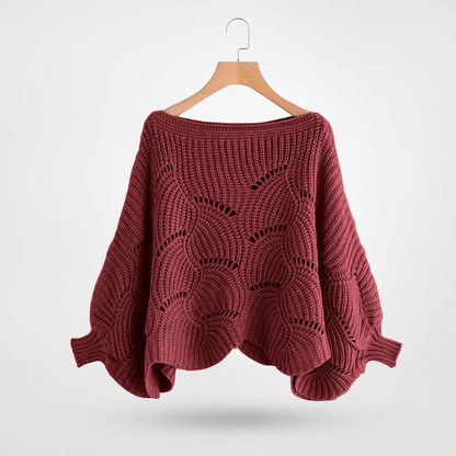 Soft Batwing Pullover Women's Sweater