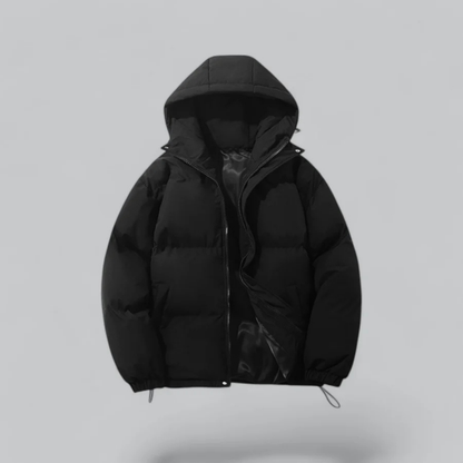 Men's Winter Parka Hood Zipper