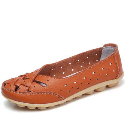 Comfortable Leather Ballet Flats for Women
