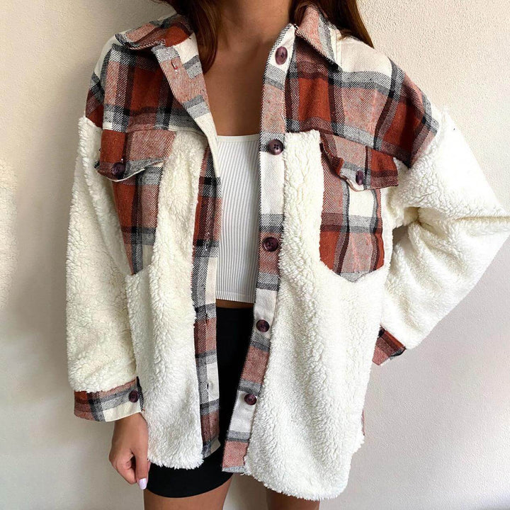 Weiche Fleece Jacke Damen Nia - IdealeKleiden