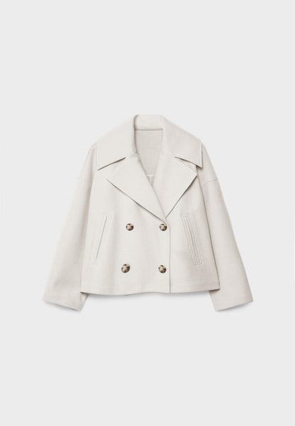 Elegant Women's Winter Coat Classic Short