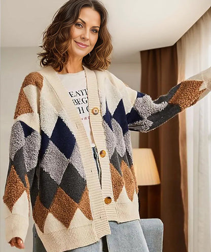 Elegant Women's Long-Sleeved Dress