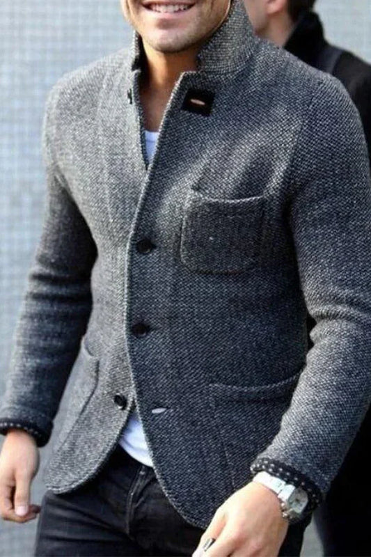 Herren Strickjacke Retro Style - IdealeKleiden