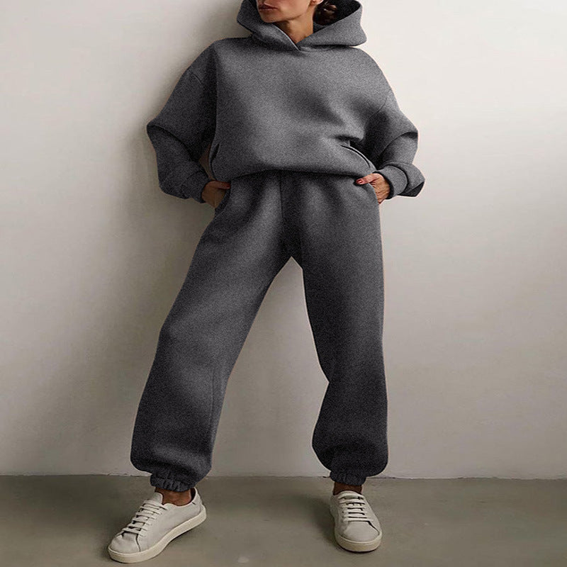 Fashionable Two-Piece Hoodie Casual Chic