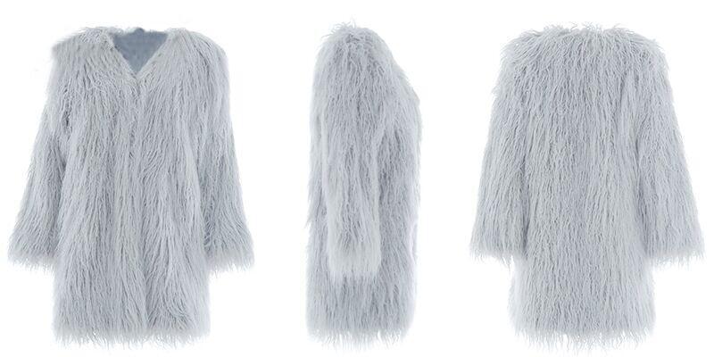 Women's Winter Coat Soft Fluffy Long