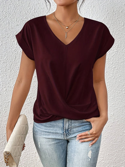 Damen T-Shirt mit Rundhalsausschnitt Komfort