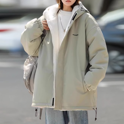 Women's Warm Reversible Winter Jacket