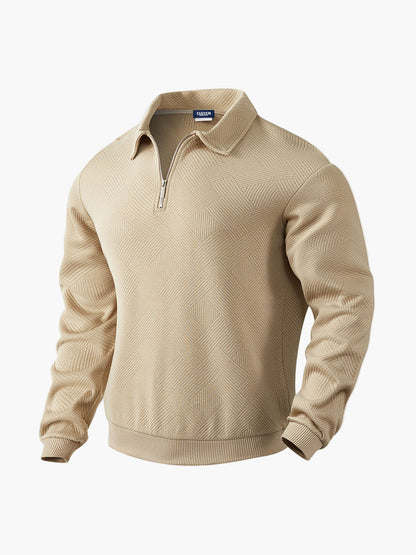 Stylish Half-Zip Pullover for Men