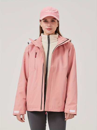 Damen Skijacke Warm Leicht Winter - IdealeKleiden