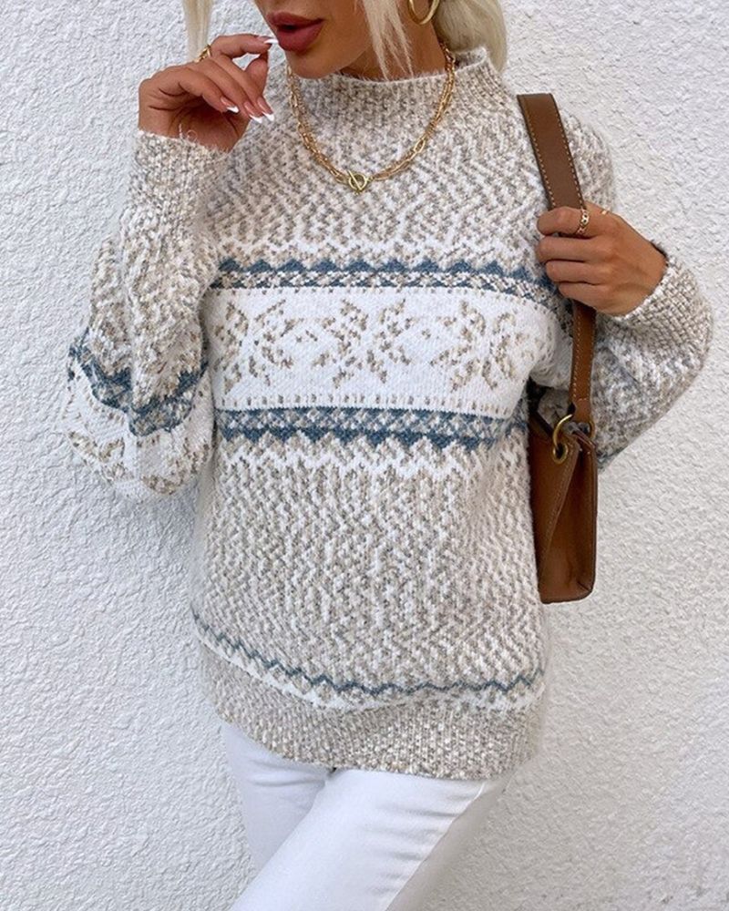 Women's Vintage Style Retro Sweater