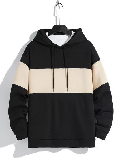 Men's Casual Hooded Long-Sleeve Sweater