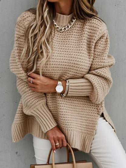 Soft Knit Dress | Women's Elegant Cut Sweater