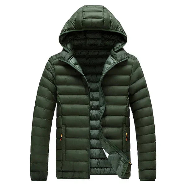 Men's Waterproof Long Zip Jacket