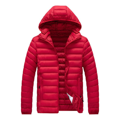 Men's Winter Jacket Lightly Padded Insulated