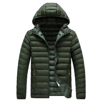 Men's Winter Jacket Lightly Padded Insulated