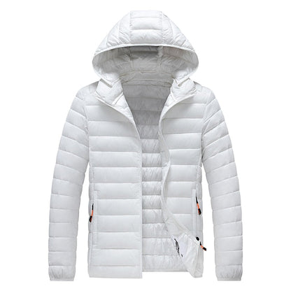 Men's Winter Jacket Lightly Padded Insulated