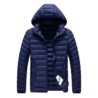 Men's Winter Jacket Lightly Padded Insulated