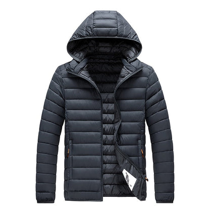Men's Winter Jacket Lightly Padded Insulated