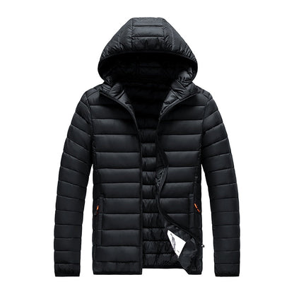 Men's Winter Jacket Lightly Padded Insulated