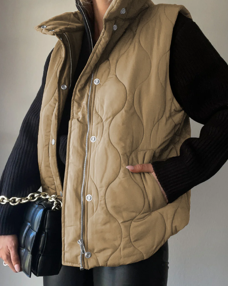 Women's Plus Size Puffer Jacket