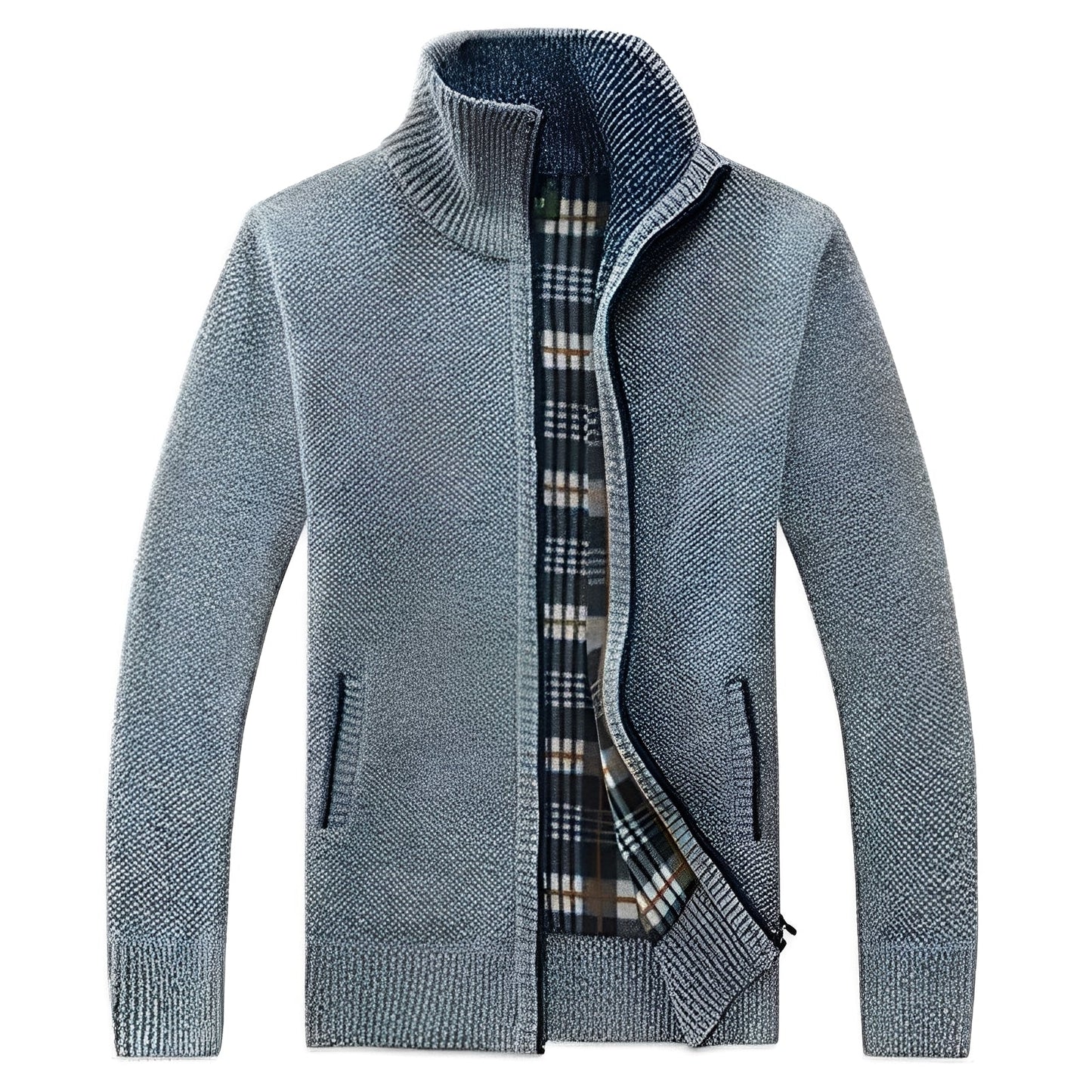 Stylish Men's Cardigan Soft Fleece