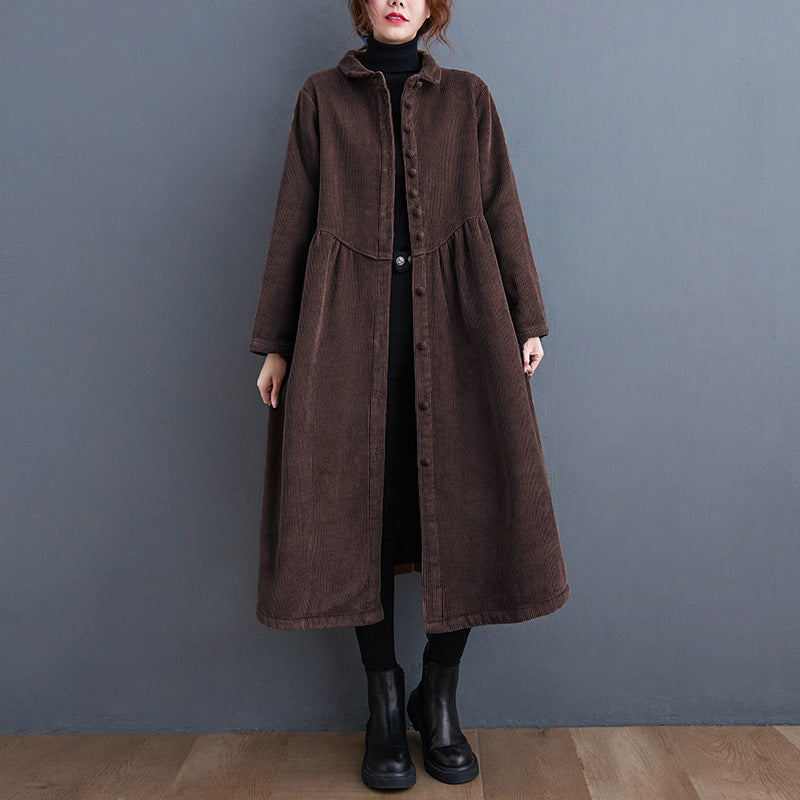 Women's Corduroy Jacket Warm Comfortable