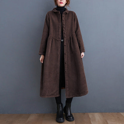 Women's Corduroy Jacket Warm Comfortable