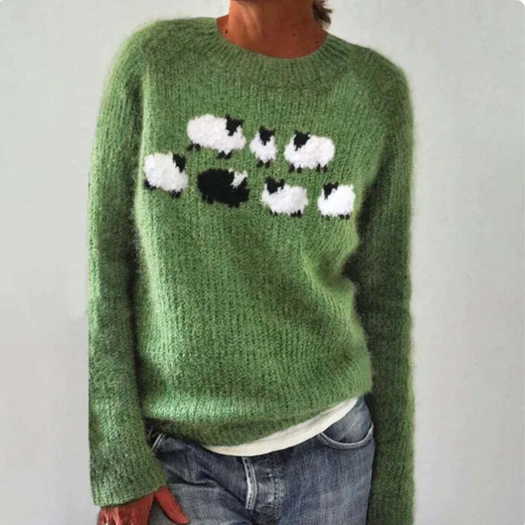 Elegant Knitted Dress for Women