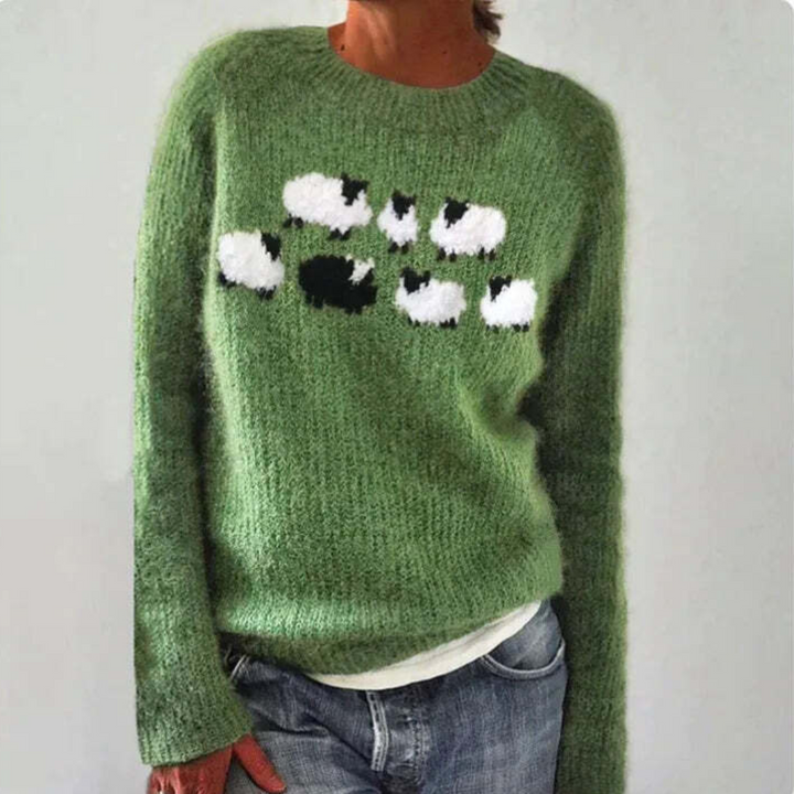 Elegant Knitted Dress for Women