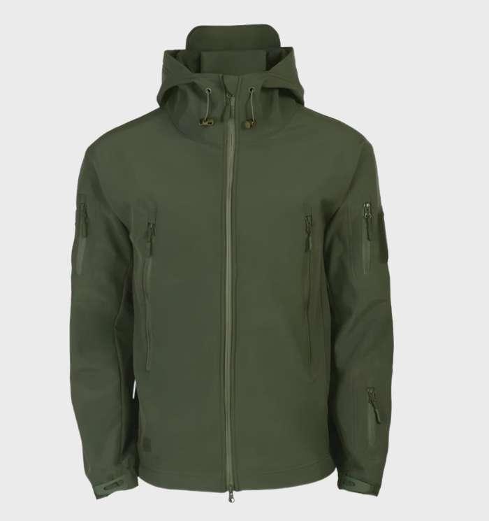 Waterproof Men's Winter Jacket Black