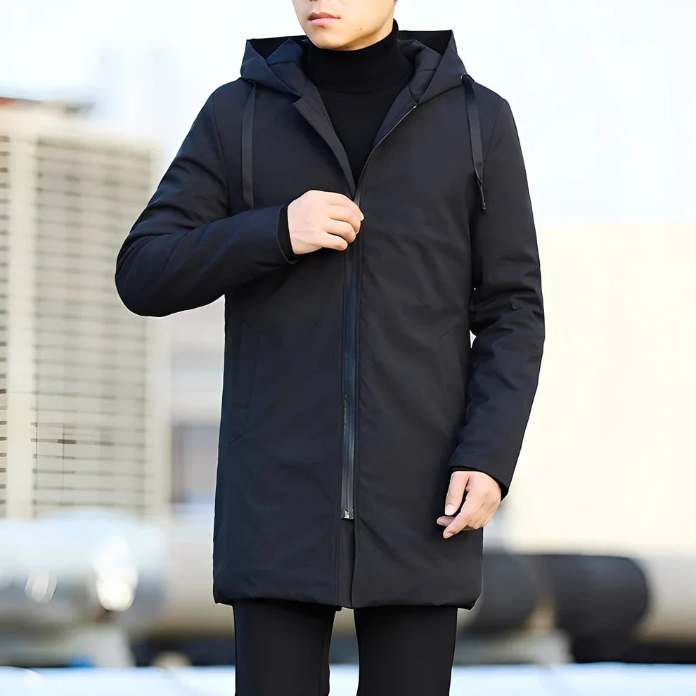 Herren Freizeitjacke Leicht Kapuzenjacke - IdealeKleiden