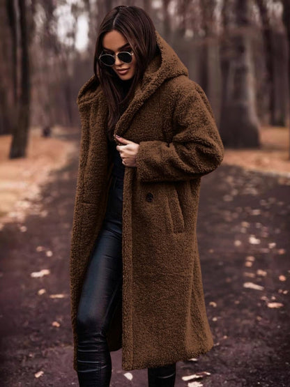 Women's Elegant Trench Coat with Belt