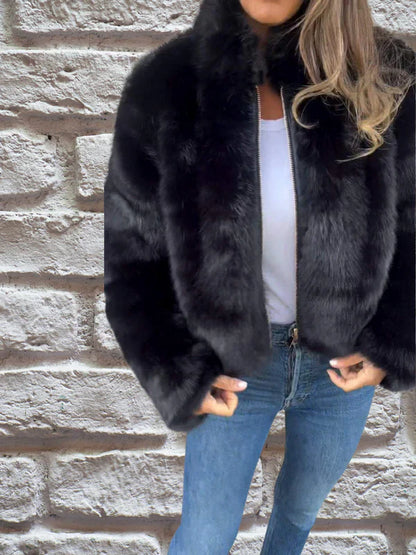 Women's Winter Jacket Warm Stand-up Collar Comfort