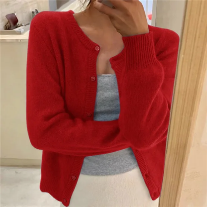 Soft Women's Knitted Cardigan Comfortable