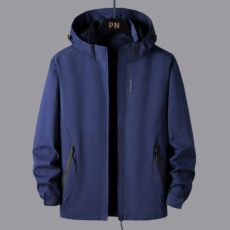 Stylish Unisex Rain Jacket with Hood