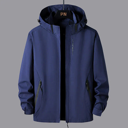 Stylish Unisex Rain Jacket with Hood