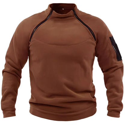 Men's Tactical Outdoor Fleece Pullover