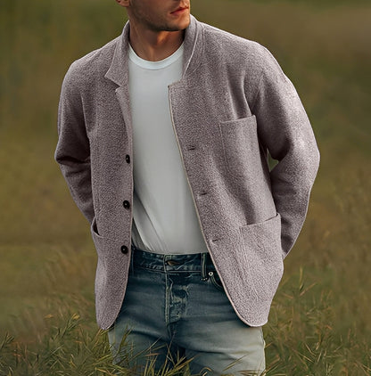 Men's Classic Jacket with Pockets and Style