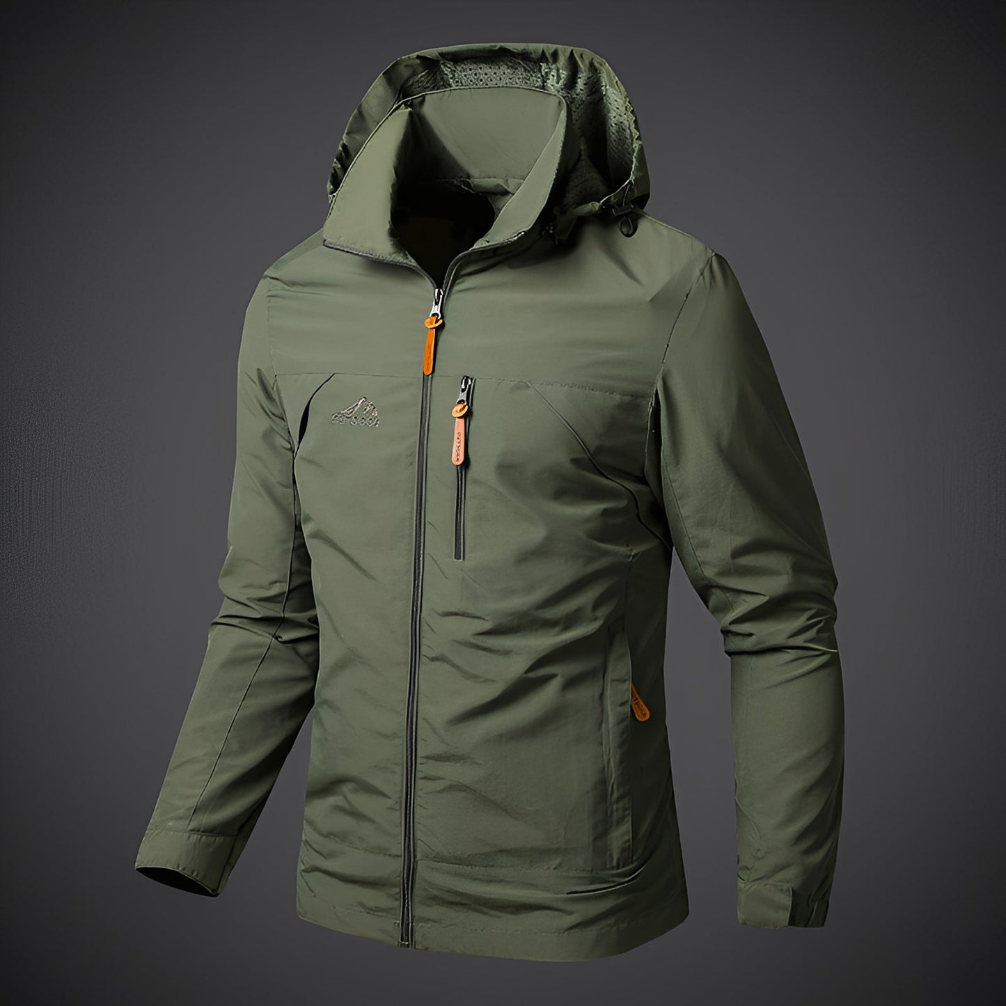 Waterproof Men's Hooded Parka Sporty