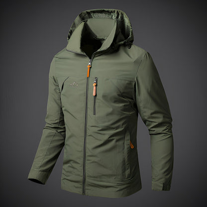 Waterproof Men's Hooded Parka Sporty
