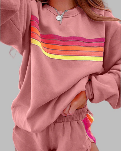 Striped Women's Pajama Set