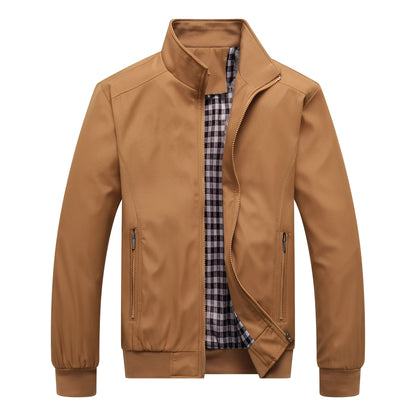 Herren Jacke Elegant Winddicht - IdealeKleiden